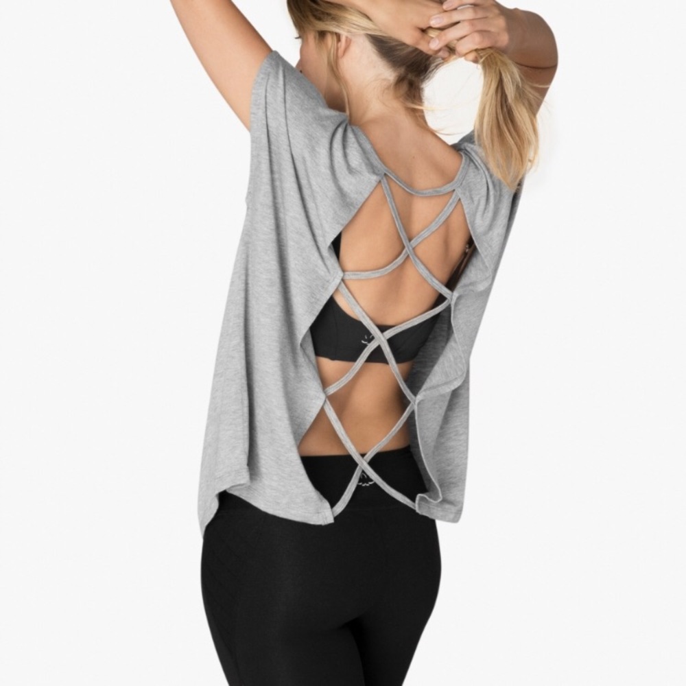Beyond Yoga Back Out Tee